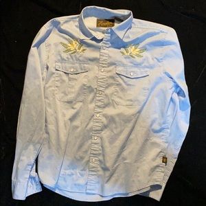 Howler Bros pearl snap shirt